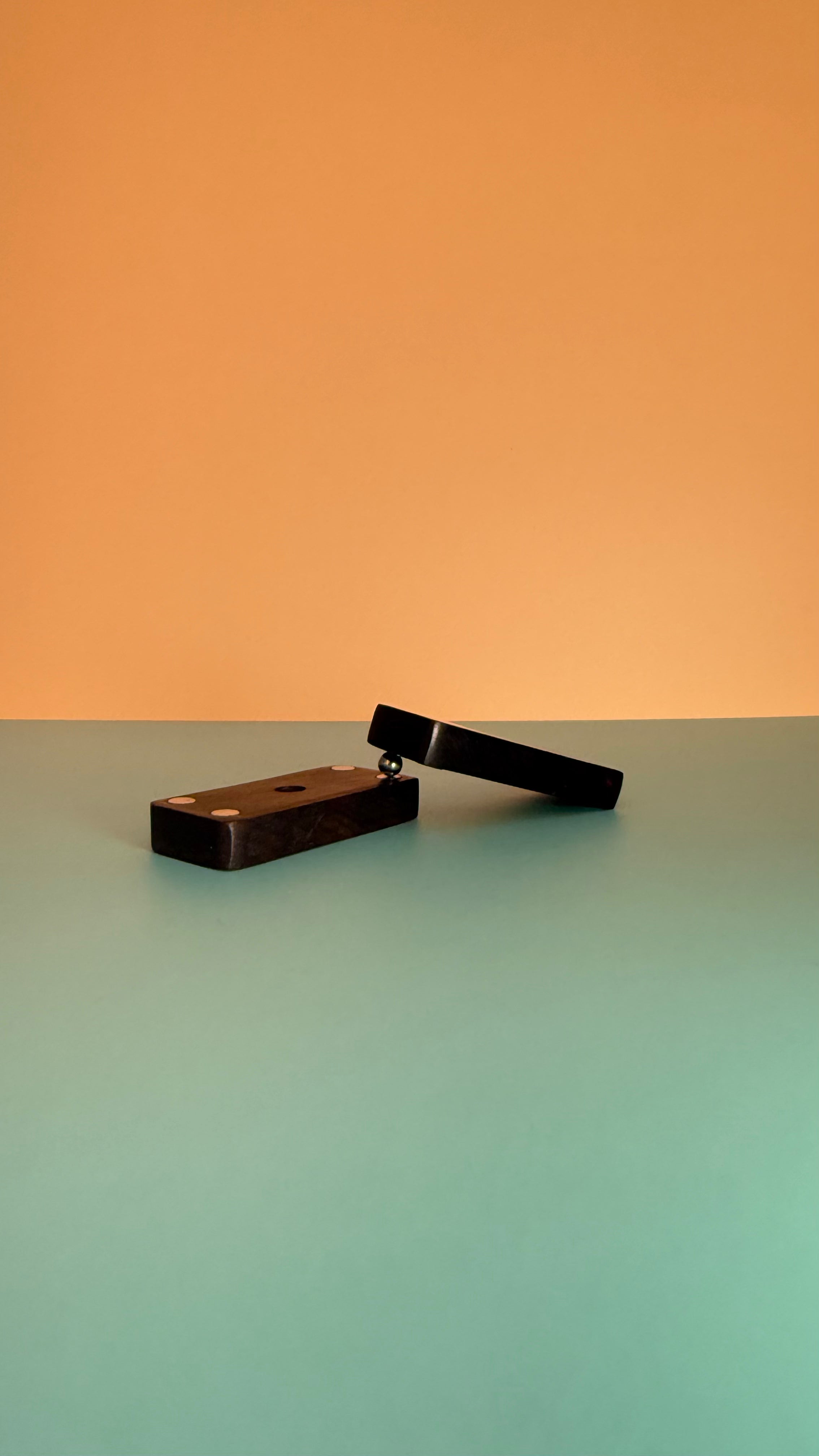 get Mind: Seesaw Haptic Clicker – Wooden EDC Press Toy for Calm and Focus
