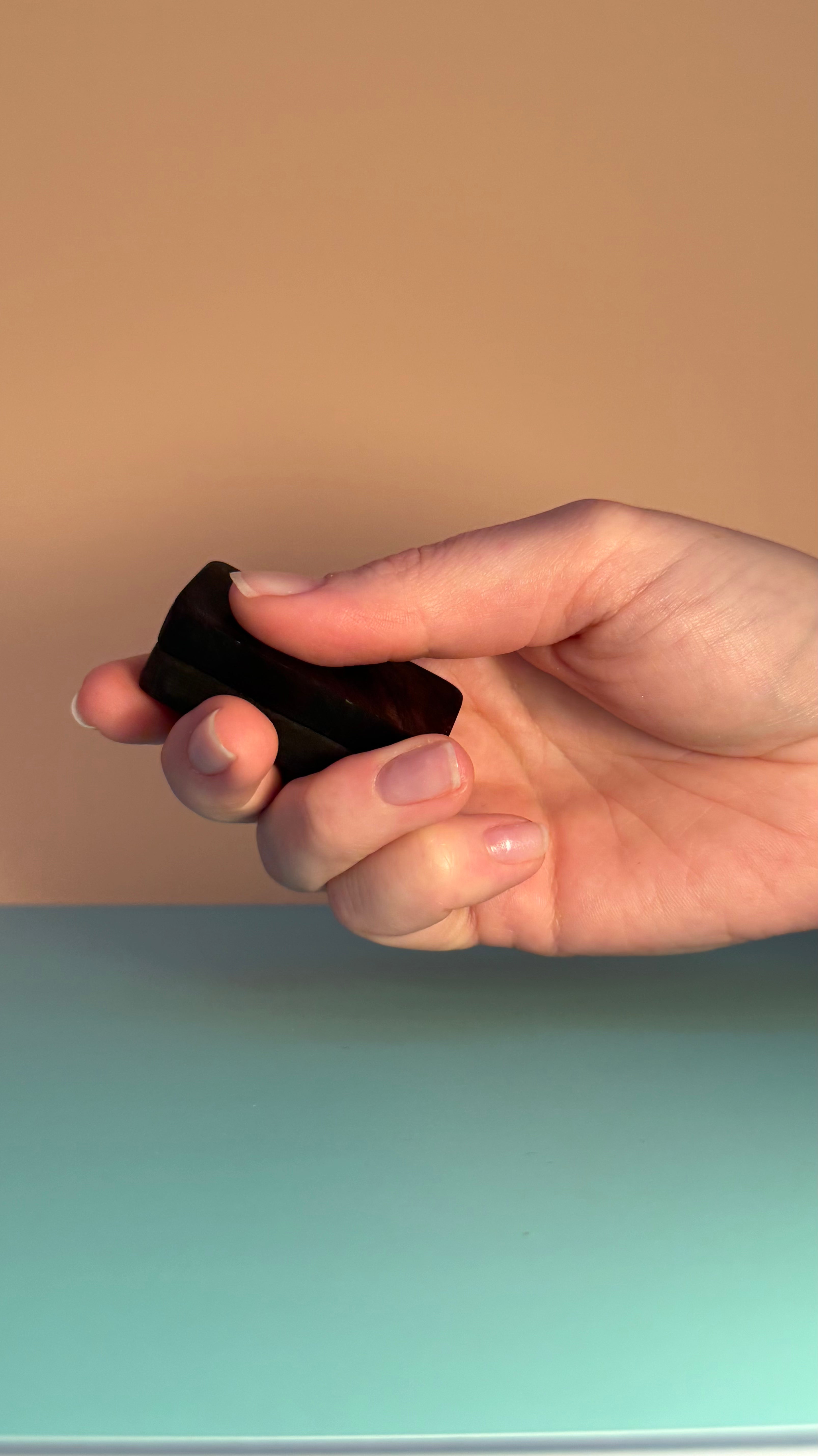 get Mind: Seesaw Haptic Clicker – Wooden EDC Press Toy for Calm and Focus