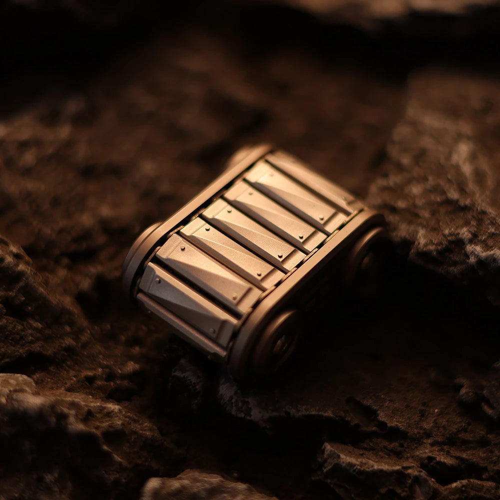get Mind: Stainless Steel Trackline Roller – EDC Fidget Tool for Calm & Focus