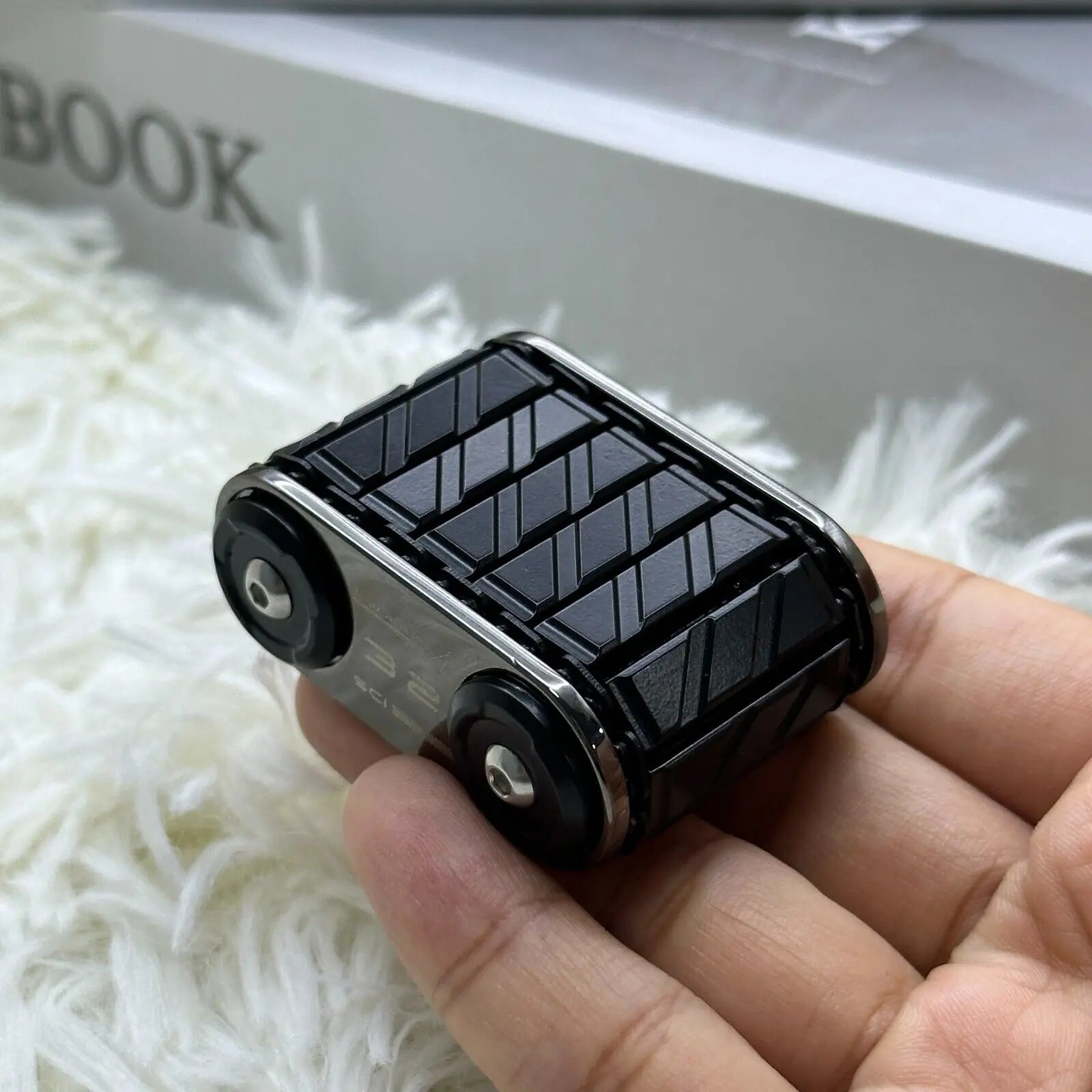 get Mind: Stainless Steel Trackline Roller – EDC Fidget Tool for Calm & Focus